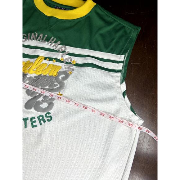 VTG 90s/Y2K Platinum FuBu Harlem Globetrotters Basketball Jersey Set Size XL - Picture 6 of 16